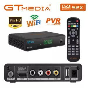Receptor de TV por satélite Full HD decodificador con receptor digital USB Wifi - Imagen 1 de 10