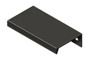 Tirón de ángulo de gabinete moderno 2-15/16" aluminio 3 variaciones de Deltana - Imagen 1 de 6