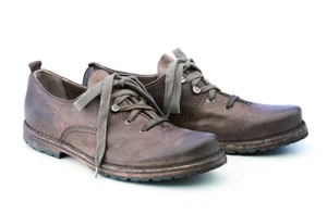 Dirndl&Bua chaussure traditionnelle chaussure basse chaussure à lacets cuir de cerf 6516 13 - Photo 1/2