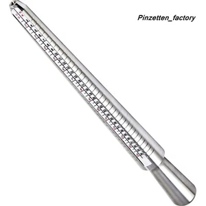 Ringstab, Ringmaß,Ringstock, Ring Gauge aus ALIMINIUM, ca. 25cm lang TOPWARE - Bild 1 von 1