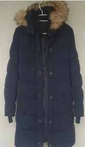 Tom Tailor Wintermantel, Jacke Kapuze mit Teddyfell, Gr. XS, Top Zustand - Bild 1 von 10
