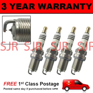 4X DOUBLE IRIDIUM SPARK PLUGS FOR RENAULT KANGOO 1.6 16V BIVALENT 2005-2007 - Picture 1 of 1