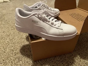 Puma Men's Smash V2 365215-07 White Casual Shoes Sneakers Size 9 - Picture 1 of 5