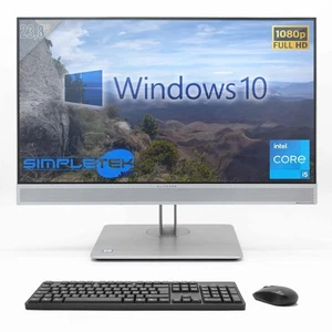 Hp 800 G4 I5 8° 24" Aio Windows 10 Pro 4gb 120gb Gaming Grafica A Ricondizionato - Foto 1 di 6