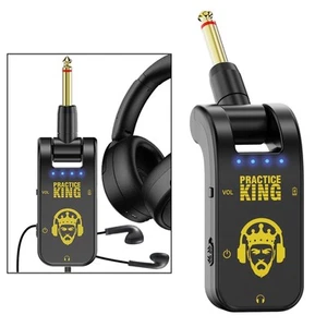 Guitar Headphone Amp Small for Electric Guitar and Bass Headphone Amplifier - Picture 1 of 7