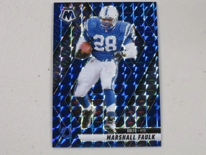 2025 Panini Mosaic Blue Mosaic Prizm #26 Marshall Faulk 60/99 - Picture 1 of 2