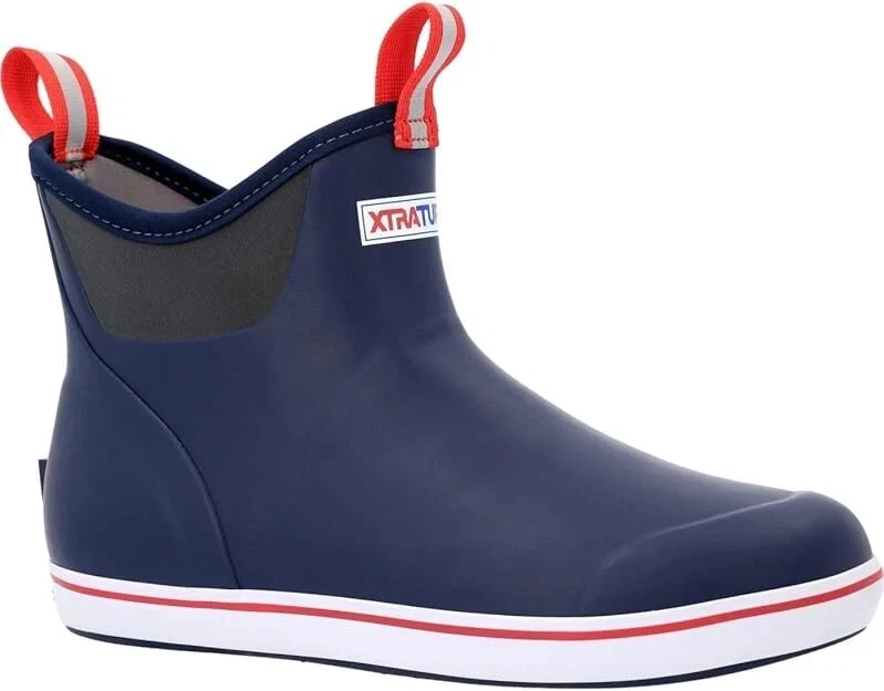 Botas al tobillo impermeables XTRATUF para hombre - Talla: 13 - - Azul / Rojo - NUEVAS Foto 1 de 1