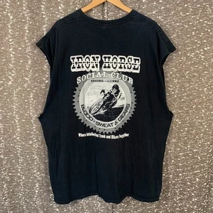 Camiseta sin mangas Iron Horse Social Club Savanna IL motociclista motocicleta para hombre 3XL - Imagen 1 de 10