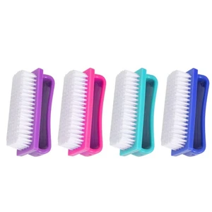 4 piezas Cepillos de cepillo de uñas para uñas agarre uñas manicura duradera - Imagen 1 de 12