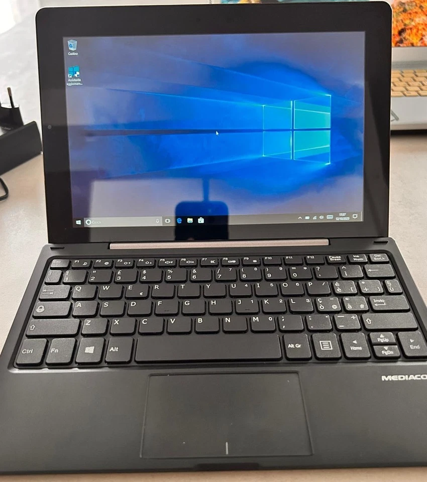 Mediacom WinPad 10.1 X100 – Tablet PC con Windows 10, usato - Immagine 1 di 4