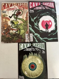 CAVE CARSON HAS A CYBERNETIC EYE. NUMBER'S 1-3. (3 ISSUE HIGH GRADE LOT). DC - Picture 1 of 16