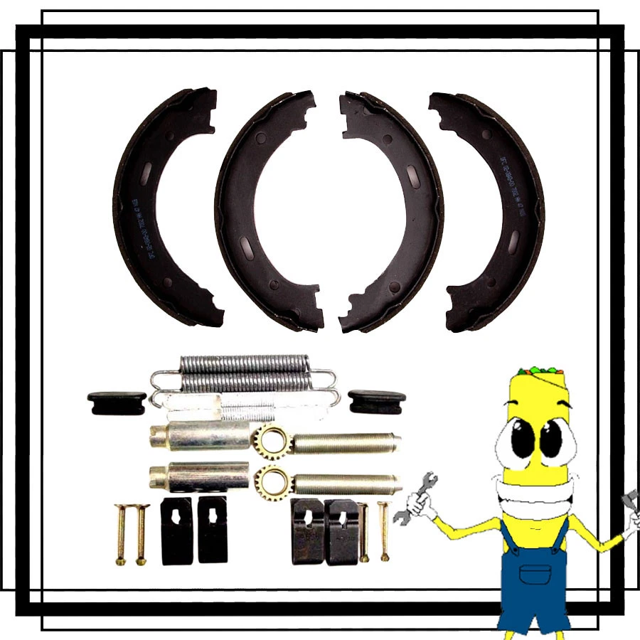 Kit de herrajes de zapata de freno de emergencia de estacionamiento para Jeep Grand Cherokee 2005-2010 Foto 1 de 1