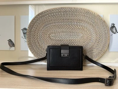 Zara Box Bag with Cross-body Strap Cross-body bag black - Image 1 of 4