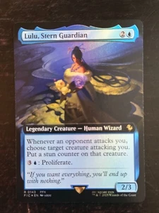 MTG Final Fantasy English Lulu, Stern Guardian Extended Art 0143 Foil - Picture 1 of 2