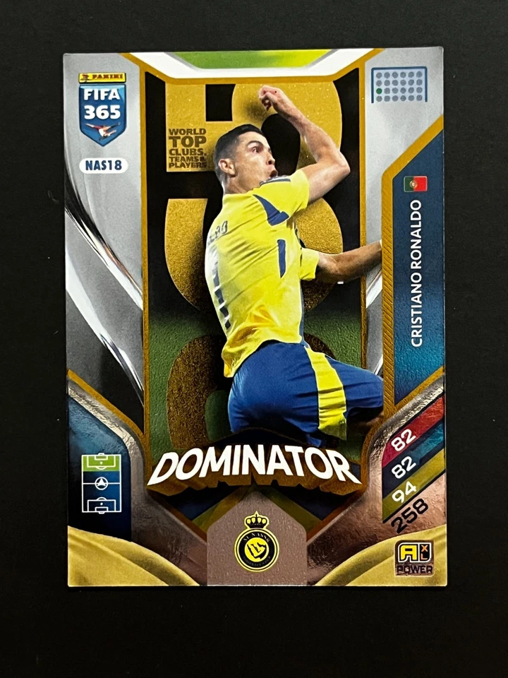 CARTE CARD PANINI ADRENALYN FIFA 365 2026 DOMINATOR CRISTIANO RONALDO # NAS18 - Photo 1/1