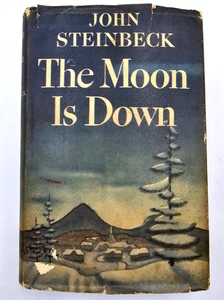 The Moon is Down by John Steinbeck (1942) 1st Edition, 1st State Novel - Picture 1 of 6
