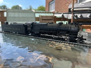 HO Broadway Limited M1A 4-8-2 Steam Locomotive - PRR #6743 - PARAGON SOUND -RUNS - Picture 1 of 10