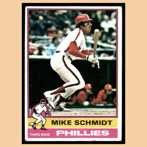 Tarjeta de béisbol Mike Schmidt #480 1976 Topps Tucson Toros MLB EX - Imagen 1 de 4