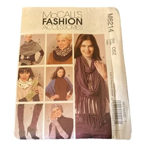 McCall’s M6214 modische Accessoires Größe OSZ ungeschnitten werkseitig gefaltet - Bild 1 von 3