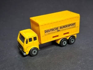 Matchbox Superfast Mercedes Container Truck Deutsche Bundespost - Bild 1 von 5