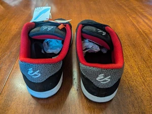 Zapatillas 'eS Brand Shelton negras, blancas y rojas. Hombre Talla 7. Casi nuevo en caja. - Imagen 1 de 12