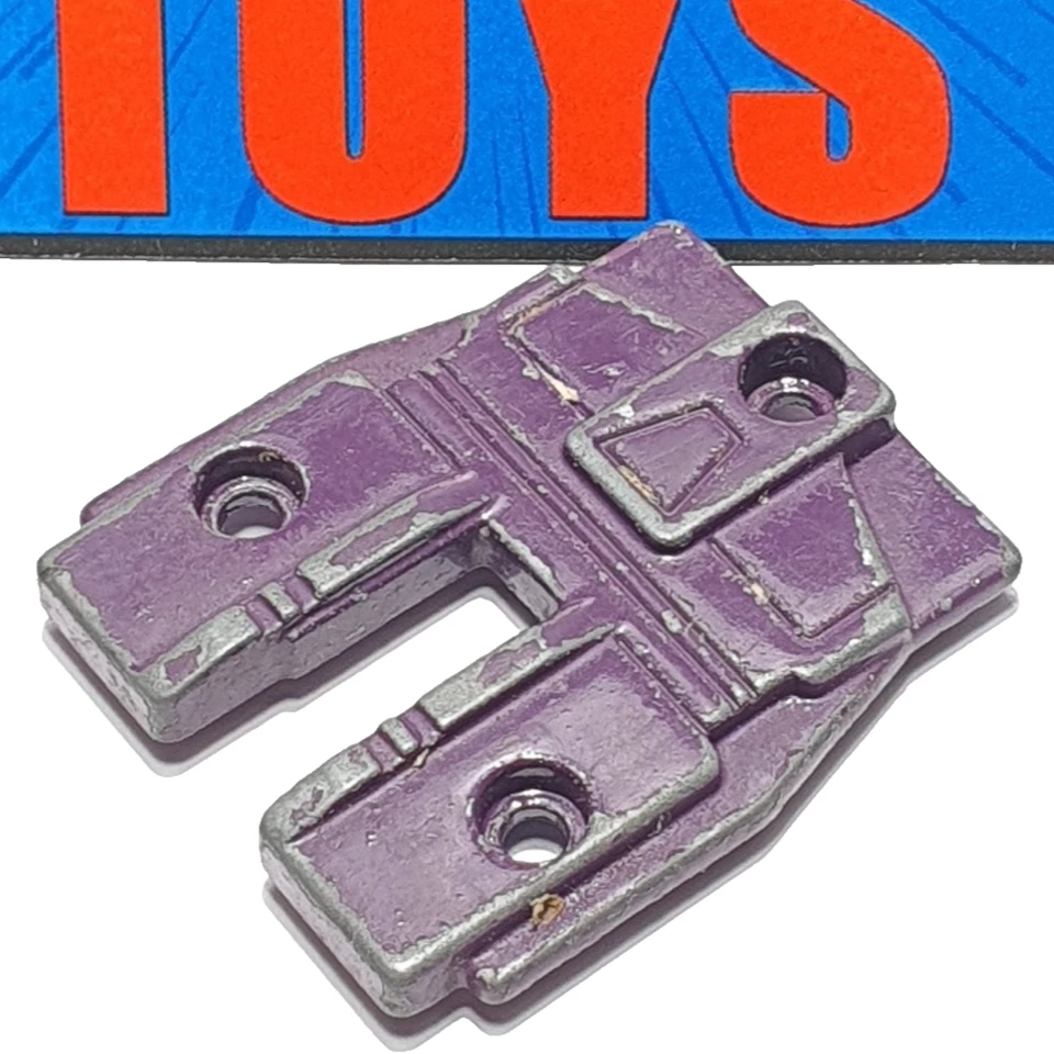 Vtg Transformers G2 Swindle CHEST PIECE belly under part Combaticons Bruticus - Image 1 of 4