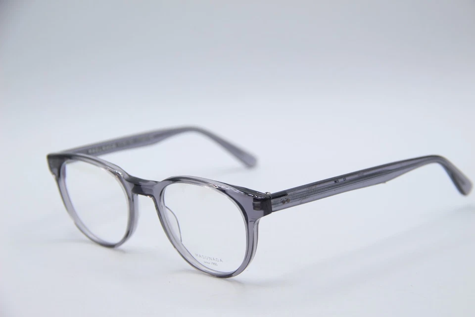 без ярлыков MASUNAGA 036 кристалл серый подлинный дизайнерские очки 47 G2U - Изображение 1 из 4