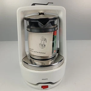 KRUPS Typ: 265A, Weiß, 1000W, 220V, KAFFEEMASCHINE, KLASSIKER 70s Qualität - Bild 1 von 8
