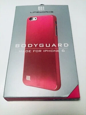 Funda delgada de aluminio Lifeworks BodyGuard para Apple iPhone 6 (color-rosa metálico) Foto 1 de 4