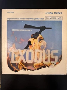 Exodus Original Soundtrack Ernest Gold 1961 LSO1058 LP Vinyl VG+ - Picture 1 of 7