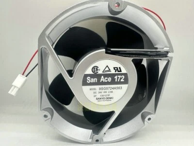 1 pcs SANYO SanAce172 9SG5724A563 24V 2.6A 17251 cooling fan - Image 1 of 3