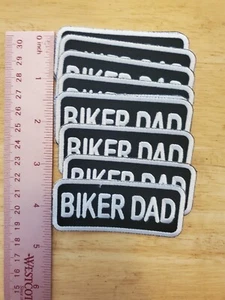 DAMEN ""BIKER DAD"" BIKER AUFNÄHER NEU SCHÖN - Bild 1 von 1