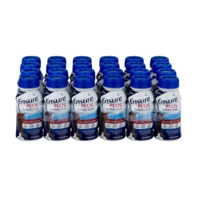 Ensure Plus Nutrition Shake, dark Chocolate 24 Counts - Image 1 of 4