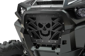 Custom Aftermarket Steel Grille HAVOC for Polaris RZR Turbo 1000 XP 17-18 BLACK - Picture 1 of 3