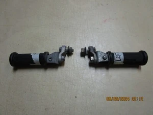 BMW Airhead Pair Denfeld Rear Passenger Foot Pegs + BOLTS r75/5 r75/6 r90/6 r90s - Picture 1 of 4
