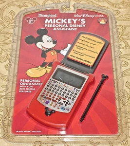 Disneyland Disney World Mickey’s Personal Assistant Personal Organizer New Rare - Picture 1 of 2