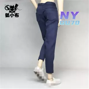 Pantalones de ropa azul marino 1:6 para cuerpo figura hembra Phicen HT TBL JO - Imagen 1 de 5
