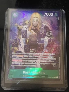 BASIL HAWKINS OP07-029 SR ALT 500 YEARS IN THE FUTURE 2024 ONE PIECE CARD GAME - Picture 1 of 1