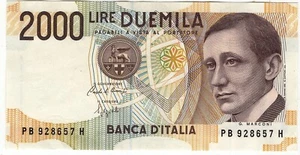 VL0093 - Banconote: Repubblica da 2000 lire Gov. Ciampi - decr. 3/10/90 - Bild 1 von 1