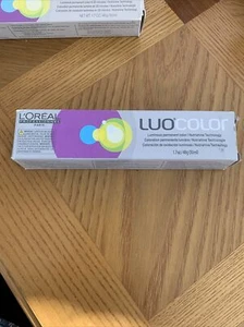 Loreal' LUO COLOR Permanent Nutrishine Technology Hair Color Cream 6.24 6VC W - Picture 1 of 3