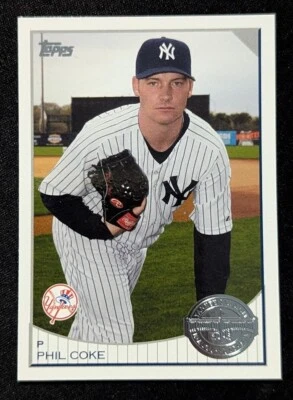 2009 Topps QVC Yankee Stadium Opening Day Box Set #19 Phil Coke Rookie RC - Image 1 of 2