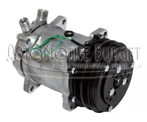 A/C Compressor for Case John Deere Kobelco Komatsu & Volvo - NEW - Bild 1 von 1