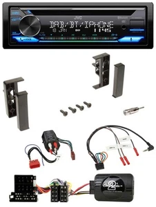 JVC Bluetooth Lenkrad USB DAB CD Autoradio für Audi A3 A4 A6 99-00 BOSE-Vollakti - Bild 1 von 11