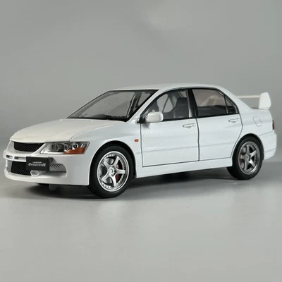 1:24 Mitsubishi Lancer EVO9 JDM aleación modificada diecast modelo de coche coleccionable Foto 1 de 4