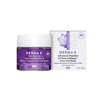 Derma E Advanced Peptides and Vegan Flora-Collagen™ Cryo-Gel Mask 2oz - Image 1 of 4