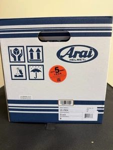 Arai VX-PRO4 Solid GLOSS BLACK MX Helmet, Medium, BRAND NEW - Picture 1 of 9
