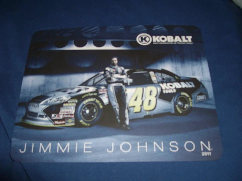2011 JIMMIE JOHNSON #48 KOBALT TOOLS NASCAR POSTCARD Cover