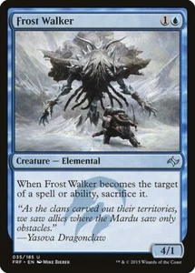 MTG UC REGULAR FRF: FATE REFORGED - LP- FROST WALKER 035/185 - Picture 1 of 1