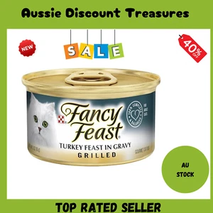 Adult Grilled Turkey in Gravy Wet Cat Food 24X85G AU - Picture 1 of 7