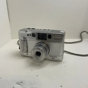 Fujifilm Zoom Date 70 V 35-70mm pellicola fotocamera punta e scatta testata e funzionante - Foto 1 di 10